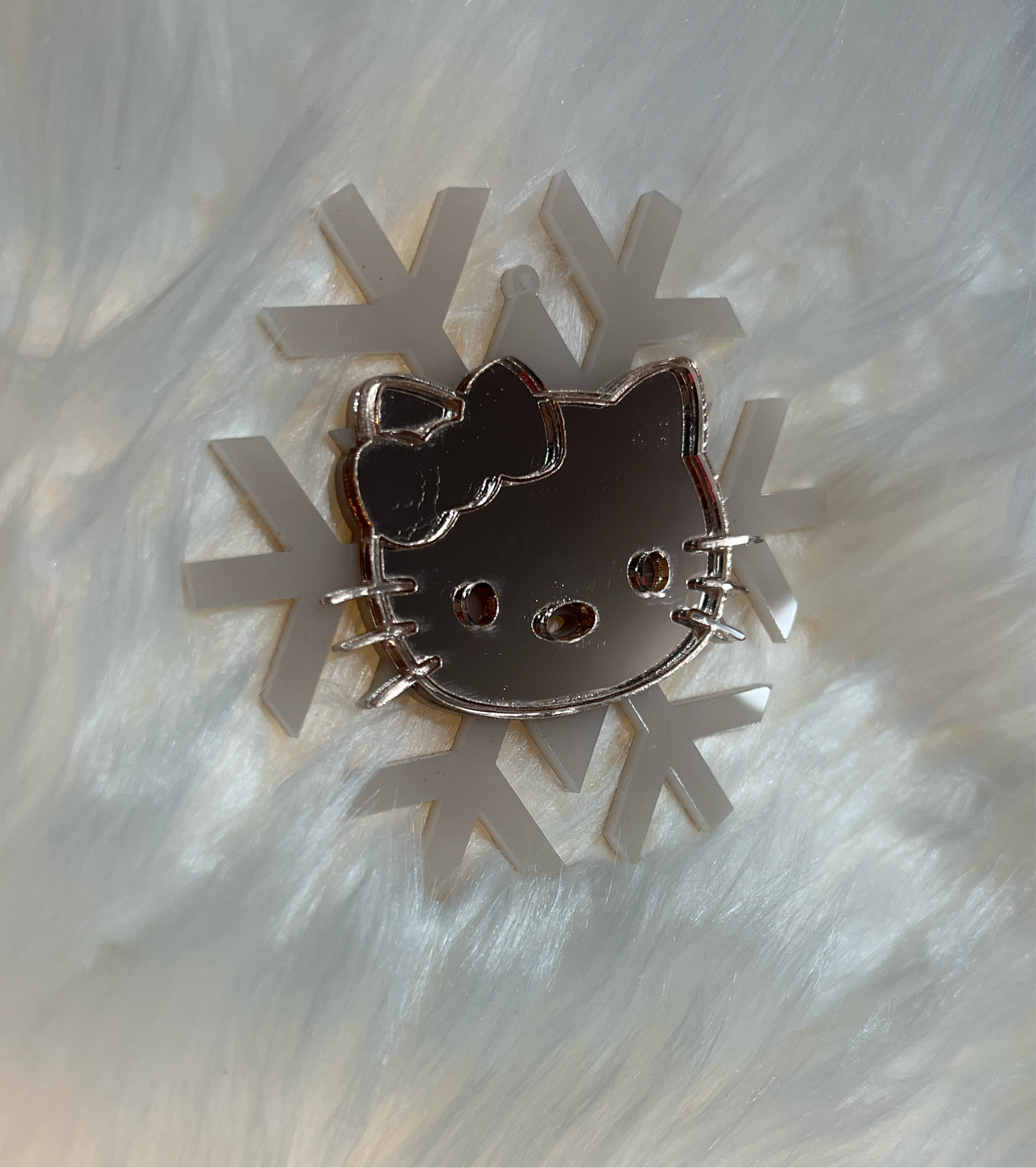 Kitty Snowflake ornament