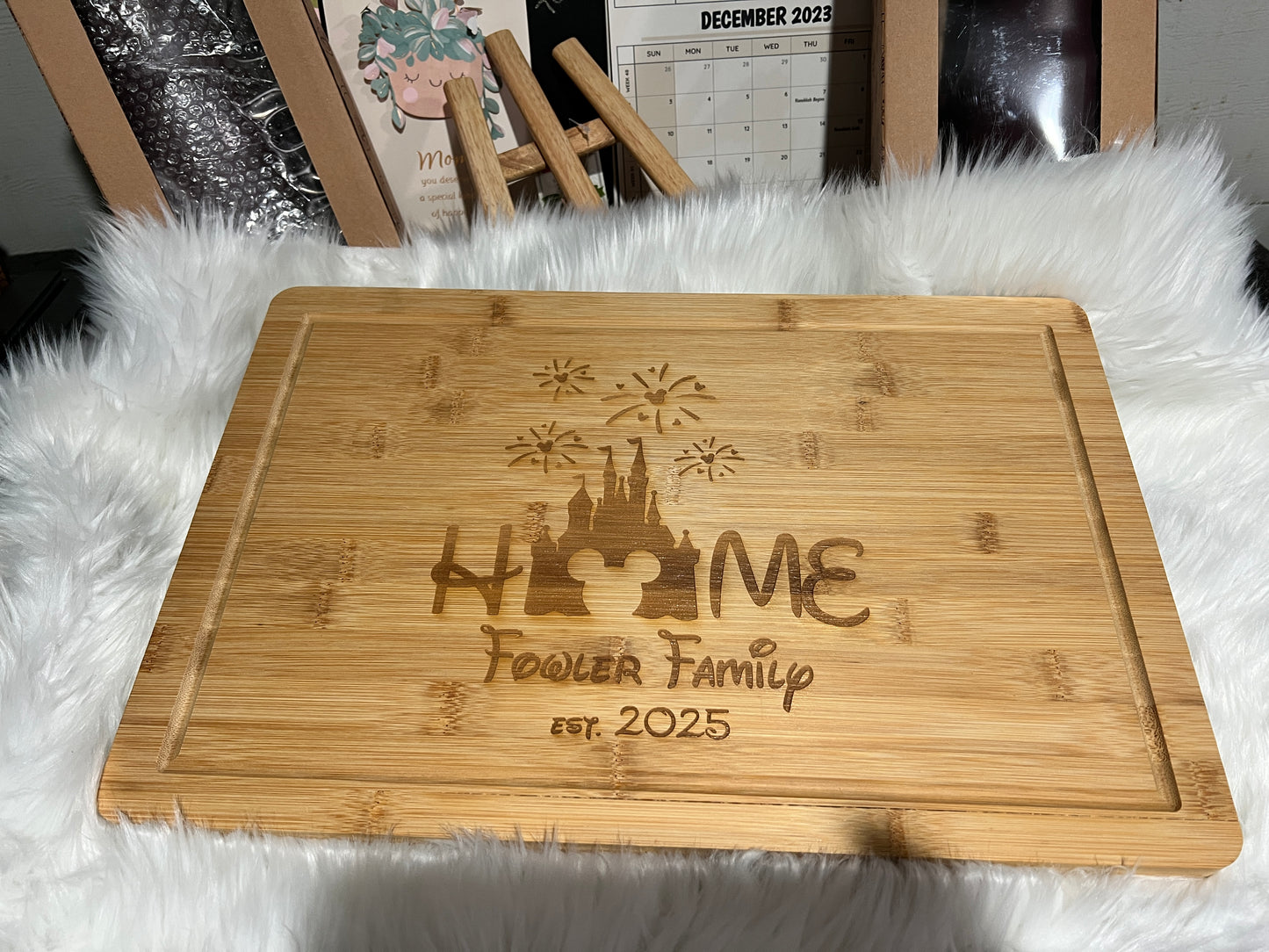 Personalized cutting board