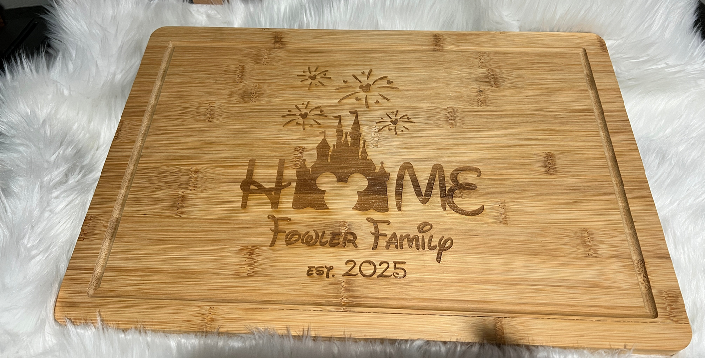 Personalized cutting board